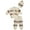 Ivory, variant on Abelito Baby Girls Boys Crochet Outfit Set, 3-Piece, 0-6 Months