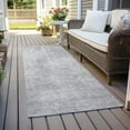 thumbnail image 6 of Addison Rugs Chantille Indoor/Outdoor Transitional Modern Silver Washable Runner Rug, 2'3" x 7'6", 6 of 6