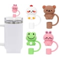 thumbnail image 1 of Cubierta de pajita para taza Stanley, 6 uds., 10MM, tapas de pajita para taza Stanley de 40 y 30 Oz, cubiertas de punta de pajita para accesorios de tazas Stanley, 1 of 4