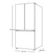 thumbnail image 4 of Refrigerador Samsung 25 Pies French Door RF25C5551S9/EM Silver, 4 of 4