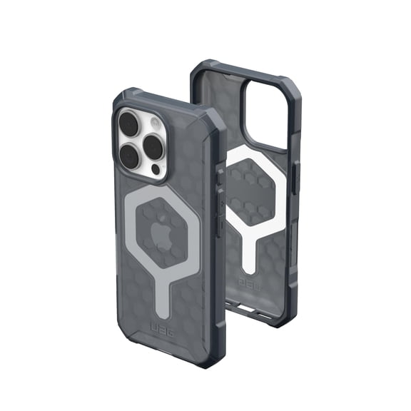 Open Box UAG iPhone 16 Pro Case Essential Armor Military-Grade Case Optimized for Magsafe, Ash
