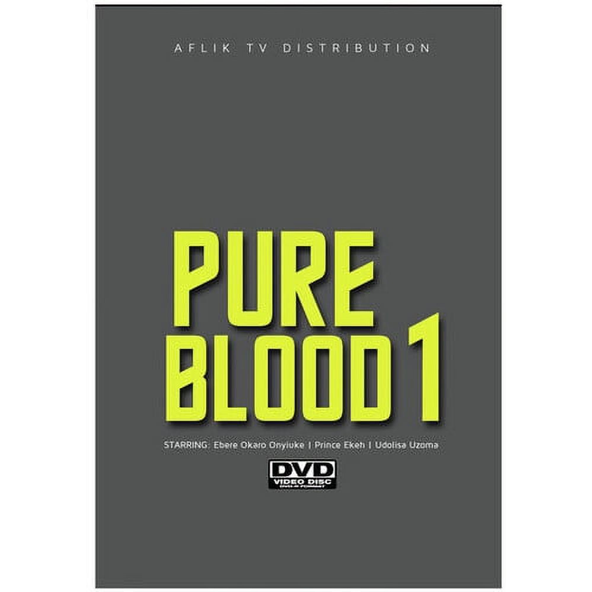 Pure Blood 1 (DVD) Aflik TV Drama