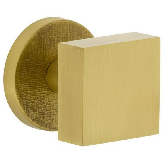 Viaggio Clomlnqad_Dd Motivo Solid Brass Non-Turning Two-Sided Dummy Door Knob Set - Brass