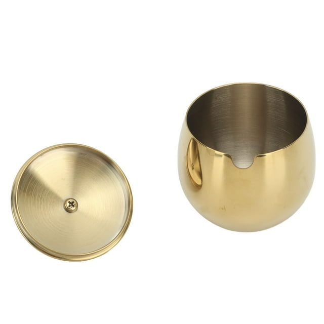 Large Stainless Steel Sugar Bowl Spice Jar With Lid Storage For Salt Candy Coffee For Kitchen And Home Kitchenexus