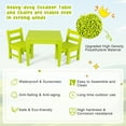 thumbnail image 5 of Infans Kids Square Table Indoor Outdoor Heavy-Duty All-Weather Activity Play Table, 5 of 7