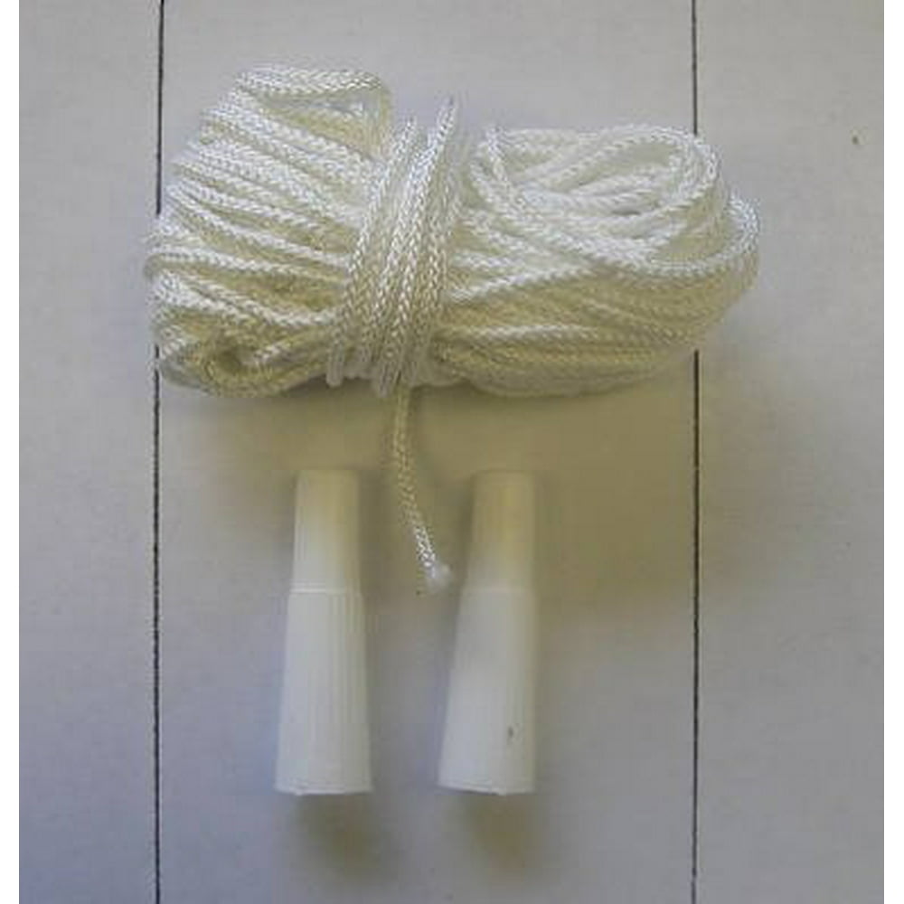 Traverse Rod Cord Kit J070E, 40' WHITE STANDARD DUTY CORD KIT By Window