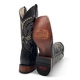 thumbnail image 5 of Men’s Leather Lizard Print Western Cowboy Boots Square Toe, 5 of 7