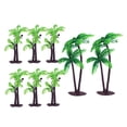 thumbnail image 4 of KALLORY 8Pcs Coconut Tree Birthday Cake Cards Tree Shape Topper For Cakes And Cupcakes Birthday Decoration, 4 of 8