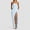 Sky Blue, variant on Women's Strapless Ruched Maxi Dress, High Slit Bodycon Formal Evening Gown, Open Back Party Dress in 3 Colors, Sizes S-XL