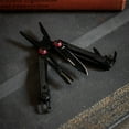 thumbnail image 5 of Swiss Tech 11 in 1 Mini Multitool Knife with AUS 8 Steel Blade, Pliers, Carabiner and Sheath, 5 of 25