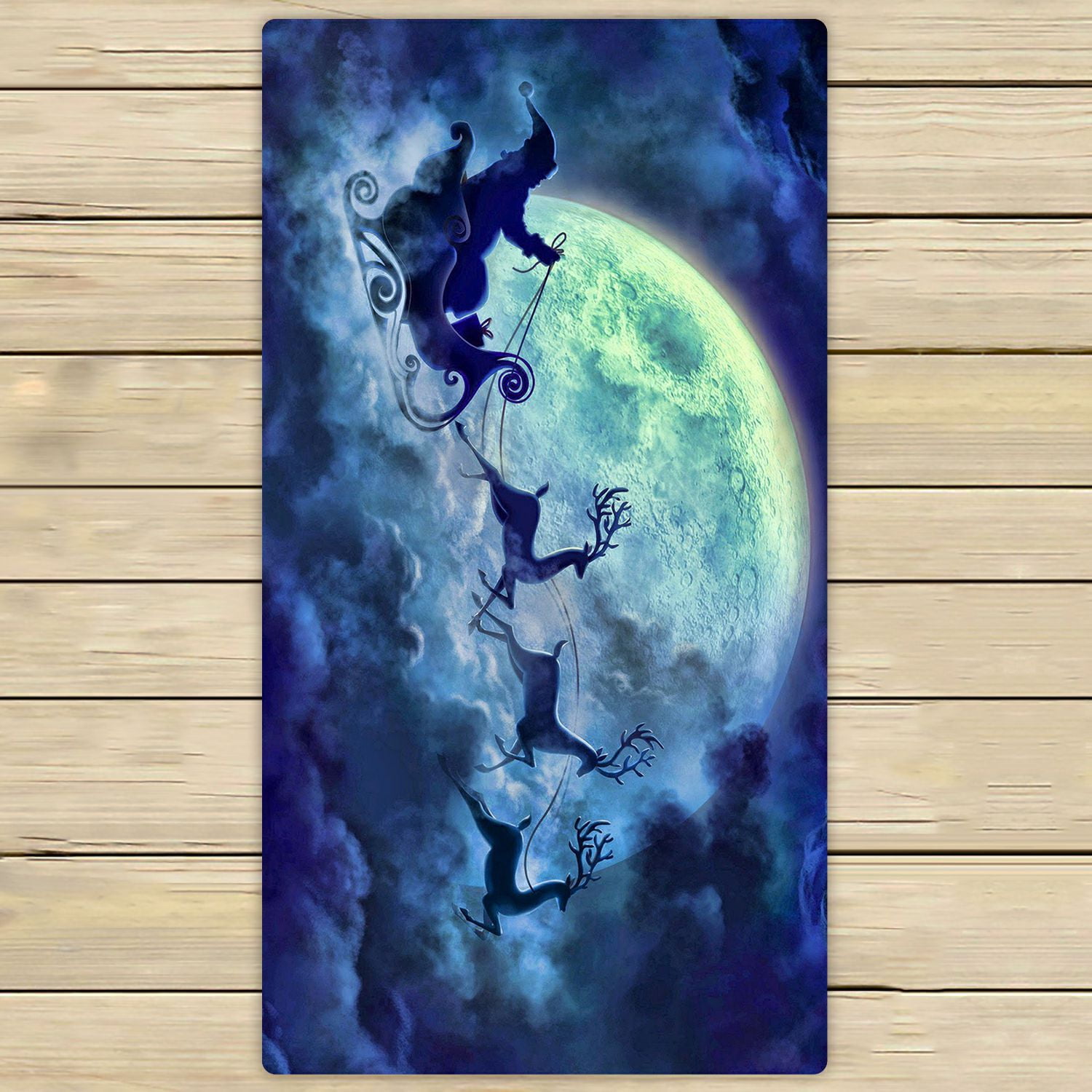 ZKGK Merry Christmas Hand Towel Bath Towels Beach Towel For Home