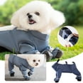 thumbnail image 3 of Waterproof Dog Boots Adjustable Suspender Leggings Dog Boots Winter Snow Rain Hiking Walking Anti- Dogs Pants Anti-Slip Dog Shoes Pet Paws Protector, 3 of 8