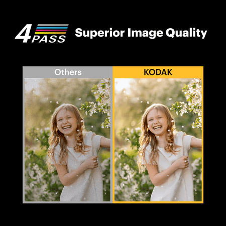 Kodak Water-Resistant Instant Film Camera, Bundle with Photo Printer, Yellow
