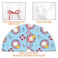 thumbnail image 4 of Yiaed Gnome Pool Party Print Christmas Tree Skirt , Tree SkirtsTree Mat for Christmas Winter Holiday Indoor Decorations-36", 4 of 7