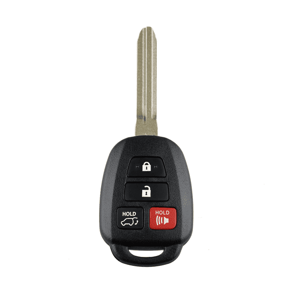 Wholesalekey Replacement for 2013 - 2021 Toyota GQ4-52T 4 Buttons Remote Key Fob 314MHz