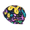 thumbnail image 2 of Logiee Colorful Air Balloons1 Print Unisex Knit Beanie for Men Women Winter Hat,Beanies Skull Caps, 2 of 7