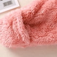thumbnail image 4 of 3-6 Months Newborn Baby Bodysuits Girls Hooded Romper Comfortable Fleece Lined Warm Stylish Covers Hands And Feet Newborn Fall Winter Gift Clothes,Pink Jumpsuit One-Piece Jumpsuit, 4 of 8