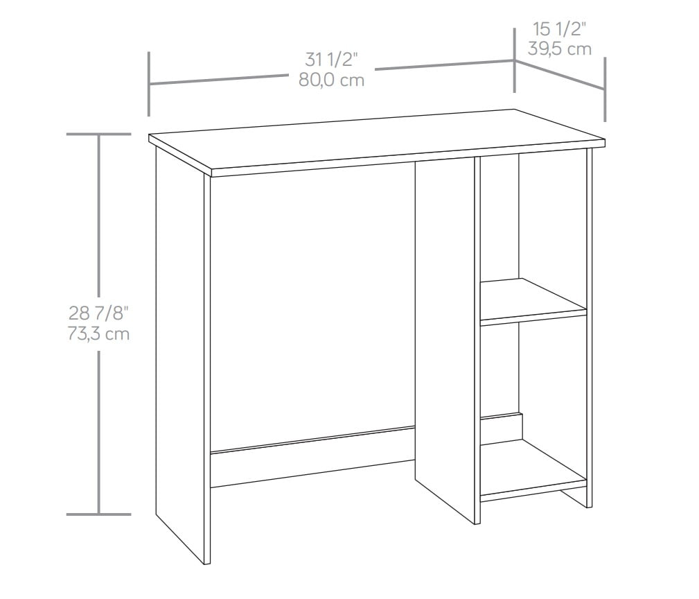 Mainstays writing desk online small space solution