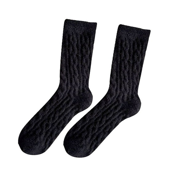 EnJoCho Modern Mid-Calf Socks For Women Warm Soft Winter Comfort Thickened Warm Sleeping Socks For Women Vintage-Inspired Fashion Ankle Socks Boho Women'S Breathable Mid-Ankle Socks