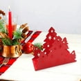 thumbnail image 2 of Christmas Decorations Stainless Steel Napkin Christmas Tree Napkin Napkin Western Restaurant Christmas Decoration Paper Towel, 2 of 3