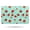 Pioneer Flower Floral-2, variant on Pioneer Flower Floral Print Pattern Bathroom Rugs Mat, Non Slip Microfiber Bathroom Rug with Rubber Backing, Soft Mats for Bathroom Floor Tub Shower, 24"x60"