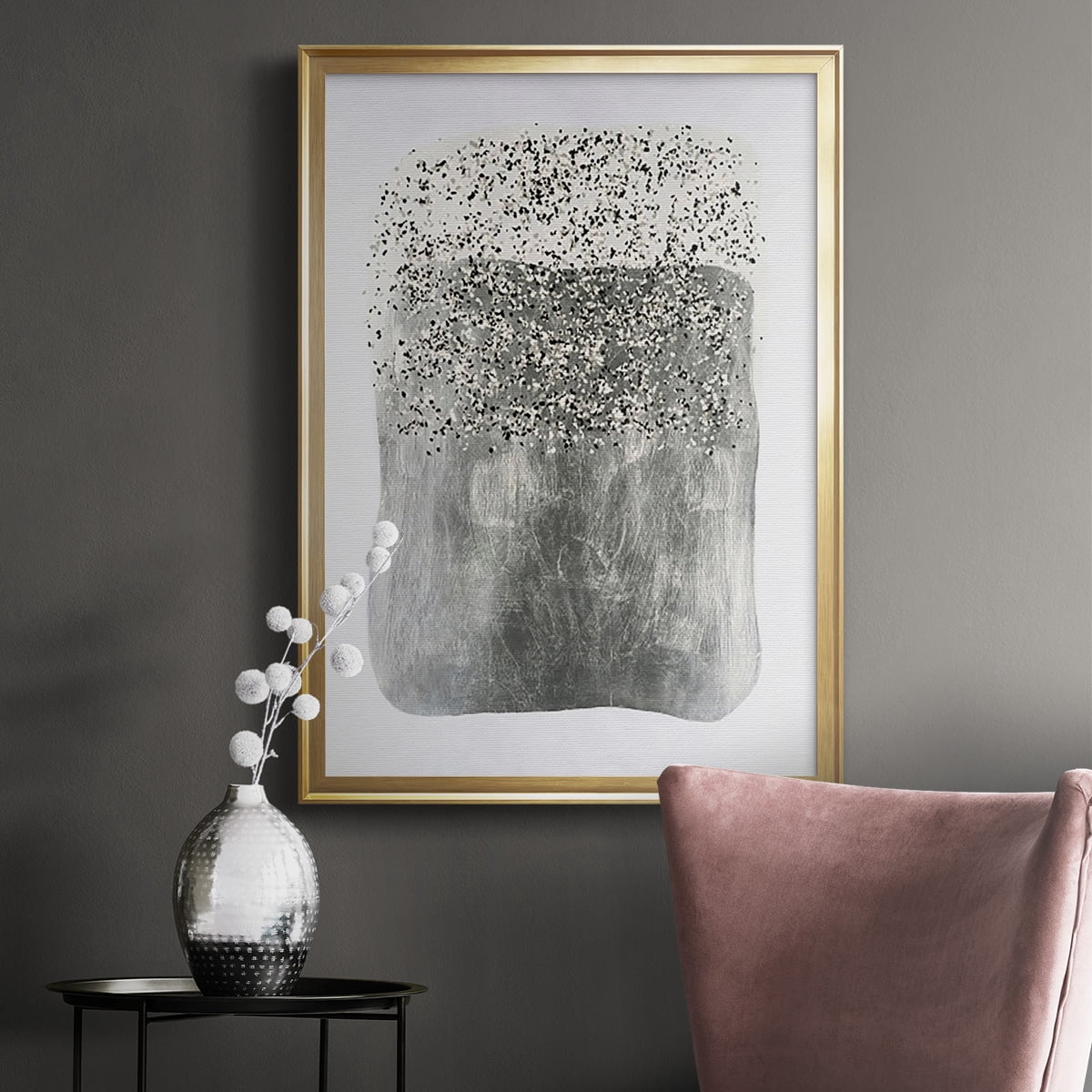 Neoprene I Premium Framed Print, in Gold, Black, or Silver - Ready to Hang