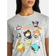 thumbnail image 4 of Hello Kitty & Friends Women's Halloween Graphic Tee with Short Sleeves, Sizes XXS-XXL, 4 of 5