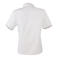 thumbnail image 1 of Hombres Mujeres Chefs Cook Cocina Chaqueta de Manga Corta Uniforme de Cocina Corto , rojo, XXL, 1 of 8
