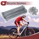 thumbnail image 2 of 72 Set 14G Radios de Bicicleta 138mm Radios de Rueda de Bicicleta Acero al Carbono Galvanizado Tono Plateado, 2 of 7