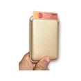 thumbnail image 2 of Tarjetero de Piel Cartera Compatible CON Iphone 12 Series dorado Ximxi, 2 of 3