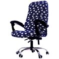 thumbnail image 1 of Computer Office Chair Covers for Stretch Rotating Mid Back Chair Slipcovers Cover ONLY Chair Covers C162 (Star), 1 of 7