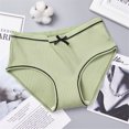 thumbnail image 2 of Iyufng Plus Size Panties for Women,Women's Panties Women's Underwear Mid Waist Briefs Breathable Soft Ladies Stretch Panties,Womens Panties, 2 of 4
