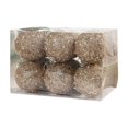 thumbnail image 3 of 6 bolas navideñas de espuma con purpurina de 8 cm, adornos navideños coloridos, adornos colgantes decorativos para árbol de Navidad, Año Nuevo, 3 of 5
