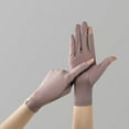 thumbnail image 6 of Fashion Touch Screen Breathable Spring Summer Mittens Thin Gloves Driving Gloves Women Gloves BLACK, 6 of 8