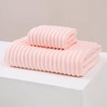 thumbnail image 1 of Nvzi 6 toallas de baño de algodón suave, súper suaves, muy absorbentes, para ducha, piscina, 27,56 x 55,12 pulgadas (rosa), 1 of 5
