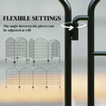 thumbnail image 4 of Outsunny Garden Fence, 4 Pack Metal Fence Panels, 11.4' Decorative Yard Border Edging, Landscape, 43" H, Grids, 4 of 9