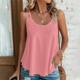 thumbnail image 2 of gbyLJF T Back Tank Tops for Women Ribbed Tanks for Women Rib Knit Tank Tops for Women Tank Top Undershirt, 2 of 6