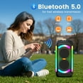 thumbnail image 4 of Bocina JYX, Altavoz Bluetooth 40 W de Sonido Potente, Altavoz Portátil para Fiestas, T30-T, 4 of 8