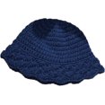 thumbnail image 4 of CoCopeaunts Bucket Hats for Women Soft Folding Fisherman Hat Autumn Winter Warm Pure Color Knit Handmade Ladies Bucket Cap, 4 of 8