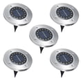 thumbnail image 2 of 5Pcs Solar Power Underground Light Landscape Lamp 16 LED RainProof for Garden Courtyard Villa, 2 of 6