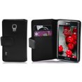 thumbnail image 1 of Cadorabo Étui pour LG OPTIMUS L7 II Couverture Portefeuille Protection Écran Cuir PU Étui, 1 of 3