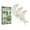 A, variant on Fridja 12 inch Garden Plant Trellis for Climbing Plants Indoor Pot with Moisture-Proof Layer Moon and Geometric Shape Design 3 Pack