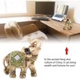 thumbnail image 4 of Lucky Elephant Statue, Perfect for Gift for Home Shop Decoration, Thai Elephant, Feng Shui Elephant, for Reception Decoration, Good Luck Decoration, Three Sizes(L/M/S)(S), 4 of 8