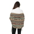 thumbnail image 4 of FORMRS Womens Scarf Winter Soft Long Big Warm Shawls Wrap Tassel Scarves, Tribal Art, 4 of 9