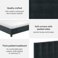 thumbnail image 6 of DHP Rose Tufted Upholstered Platform Bed Frame, Full, Blue Velvet, 6 of 19