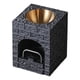 thumbnail image 1 of Lámpara de aroma con aceites esenciales, difusor de fragancias, calentador de fragancias, vela de té Cuenco de oro negro, 1 of 9