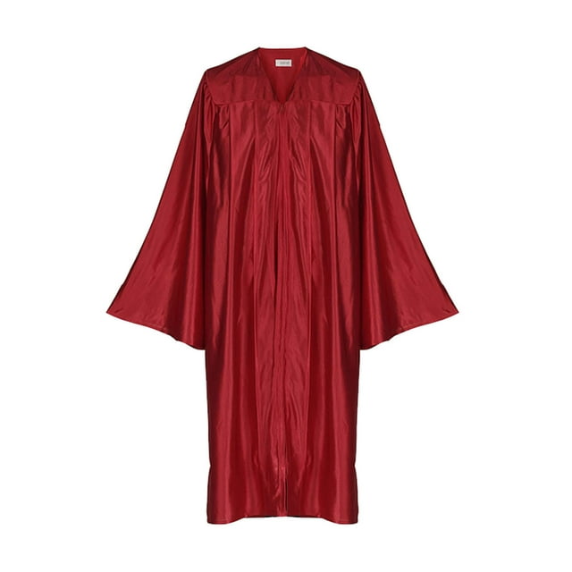 SXcggal Unisex Graduation Gown 2025 For Adult Size Solid Color Basic Adult Graduation Gown