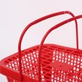 thumbnail image 3 of SHISUYAN 10Pcs Berry Basket with Lid Fruit Storage Containers For Fridge Portable Plastic Berry Baskets Cutout Design Berry Baskets For Fridge Living Room Farm And Crafts 1kg Red, 3 of 9