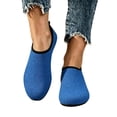 thumbnail image 2 of Miluxas Men Women Quick Dry Non Slip Water Skin Shoes, Breathable Elastic Barefoot Aqua Socks for Swimming Yoga Surf Beach Blue 38, 2 of 6