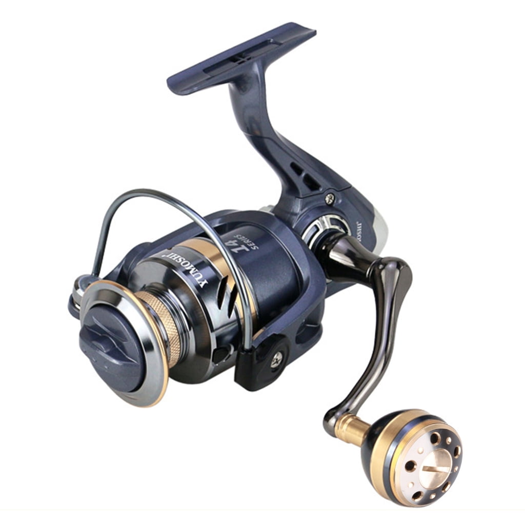 ZPAQI Lightweight All‑metal Rocker Arm Sea Rod Spinning Line Fishing Reel KS2000-7000